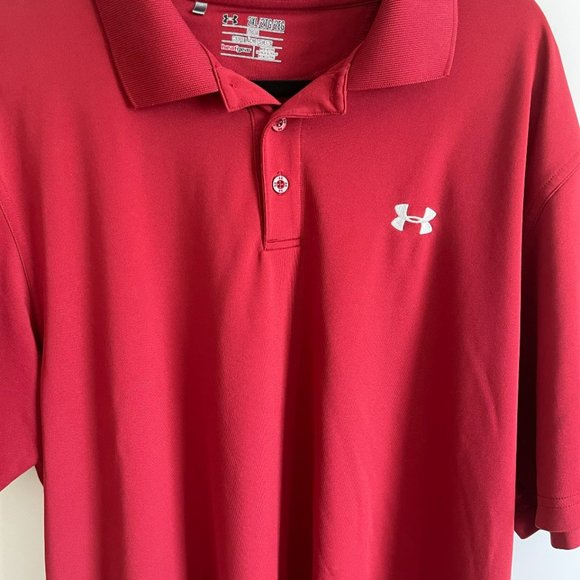 Under Armour - Loose Fit Polo Tee 2XL - Picture 2 of 5